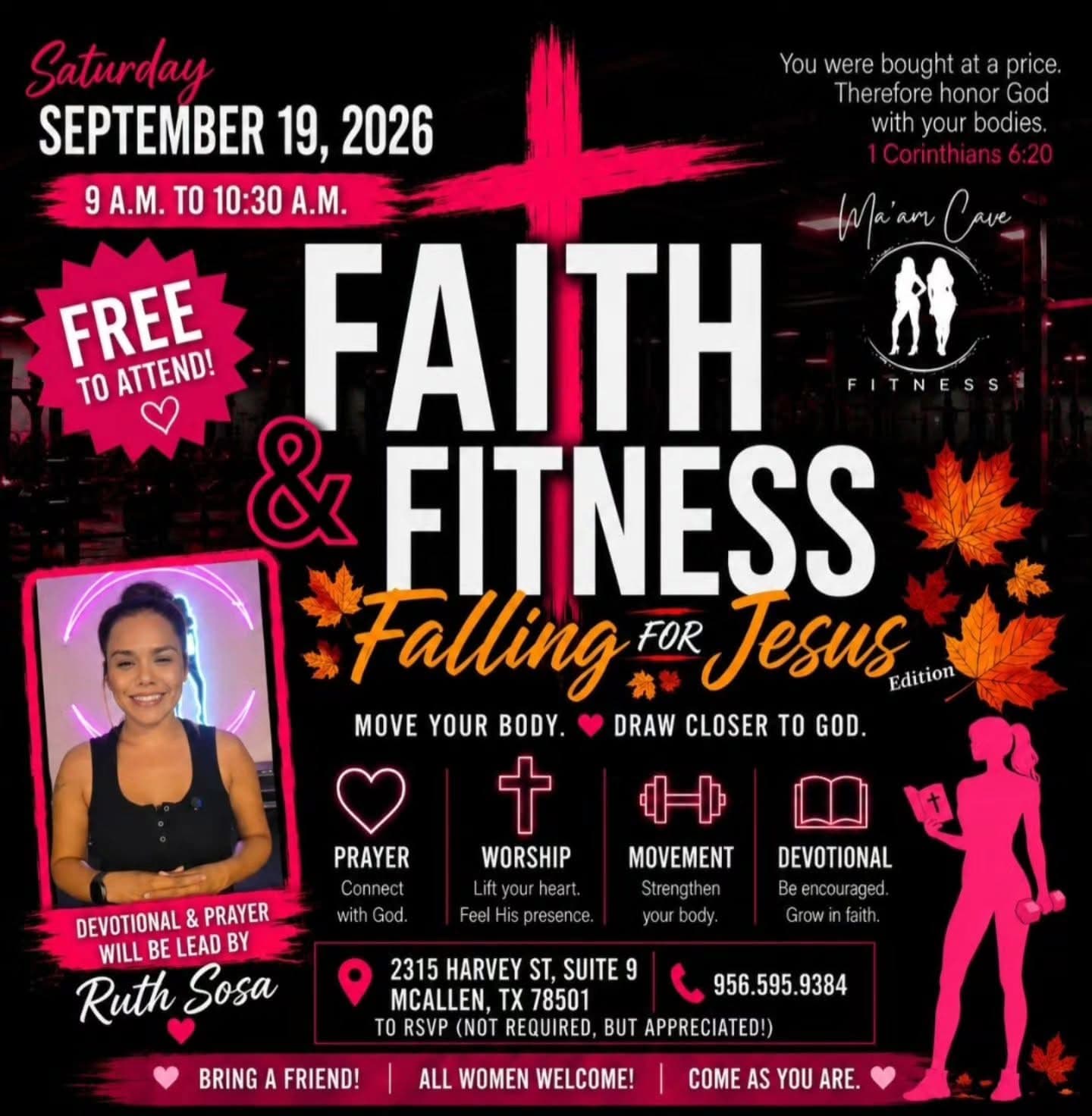 Faith & Fitness — Falling for Jesus Edition
